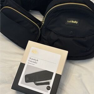 Tushbaby Black with gold accents